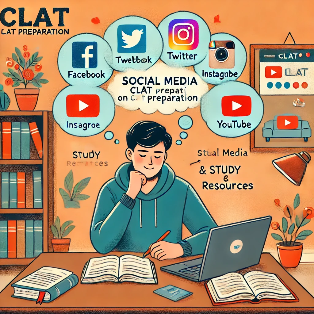 The Impact of Social Media on CLAT Preparation