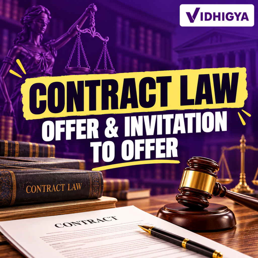 Contract Law : Offer & Invitation to Offer