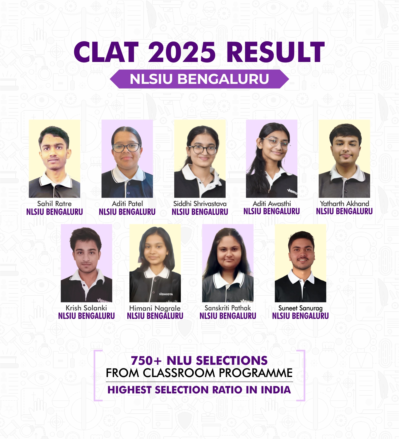 Vidhigya Results