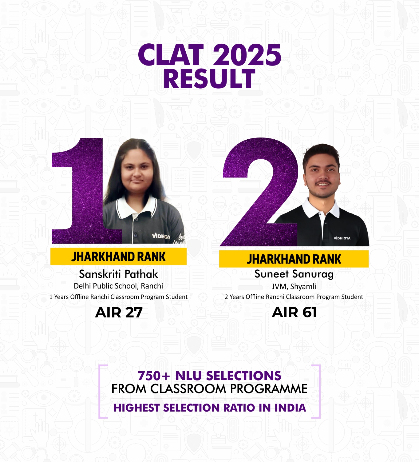 Vidhigya Results