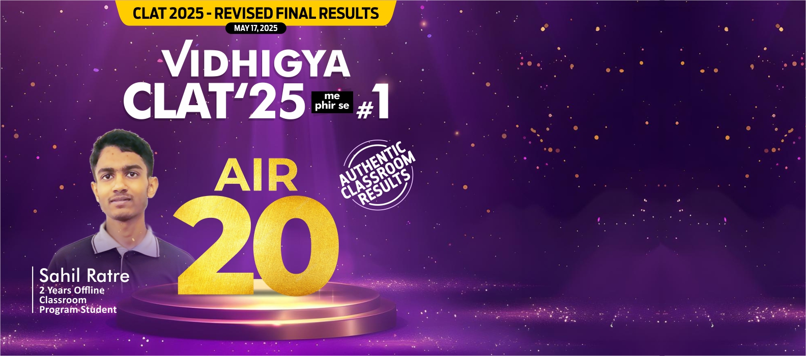 Vidhigya CLAT SLIDER
